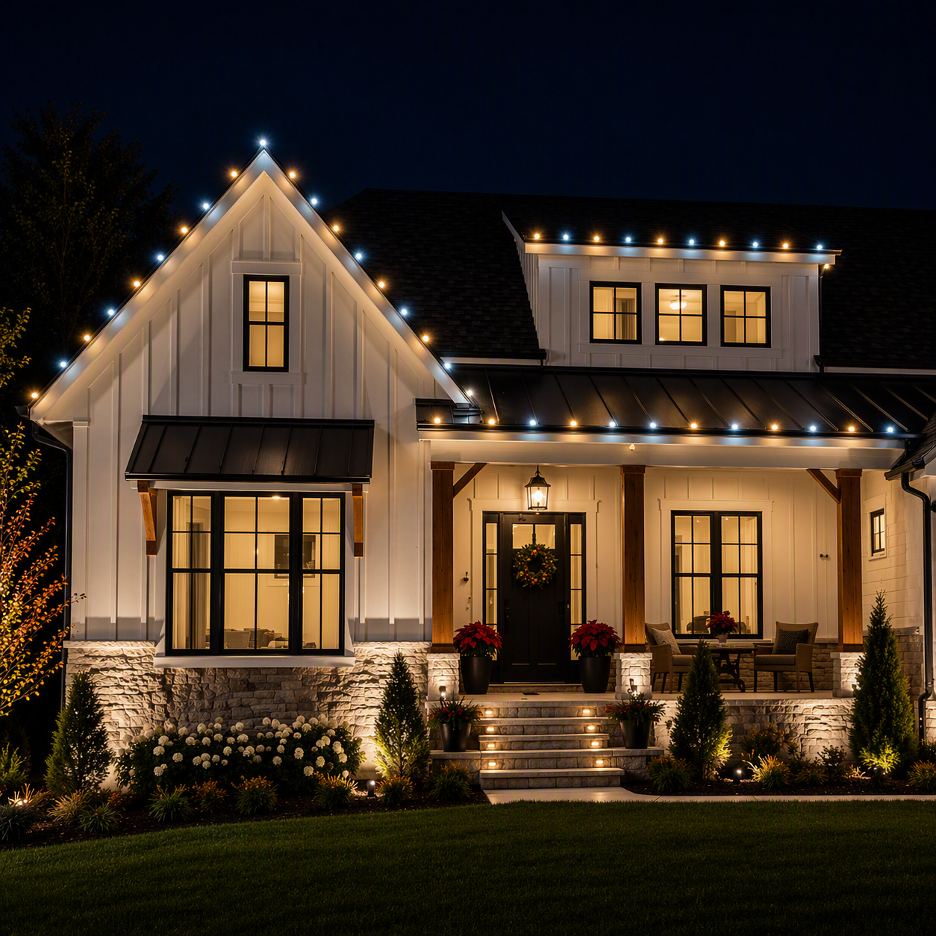 Faceted C9 LED Light Bulbs - S/25 (Classic White®)