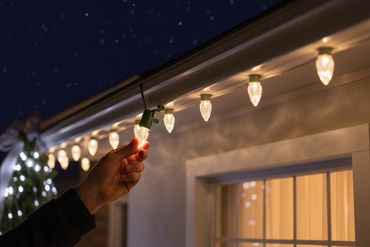 Roofline Bulb Lifestyle Shot